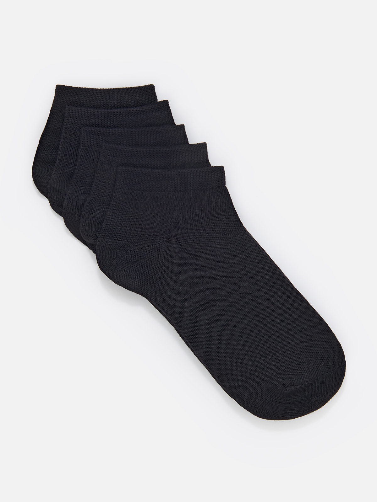 Комплект носков женских Cotton & Quality 5418T5 черных 36-39