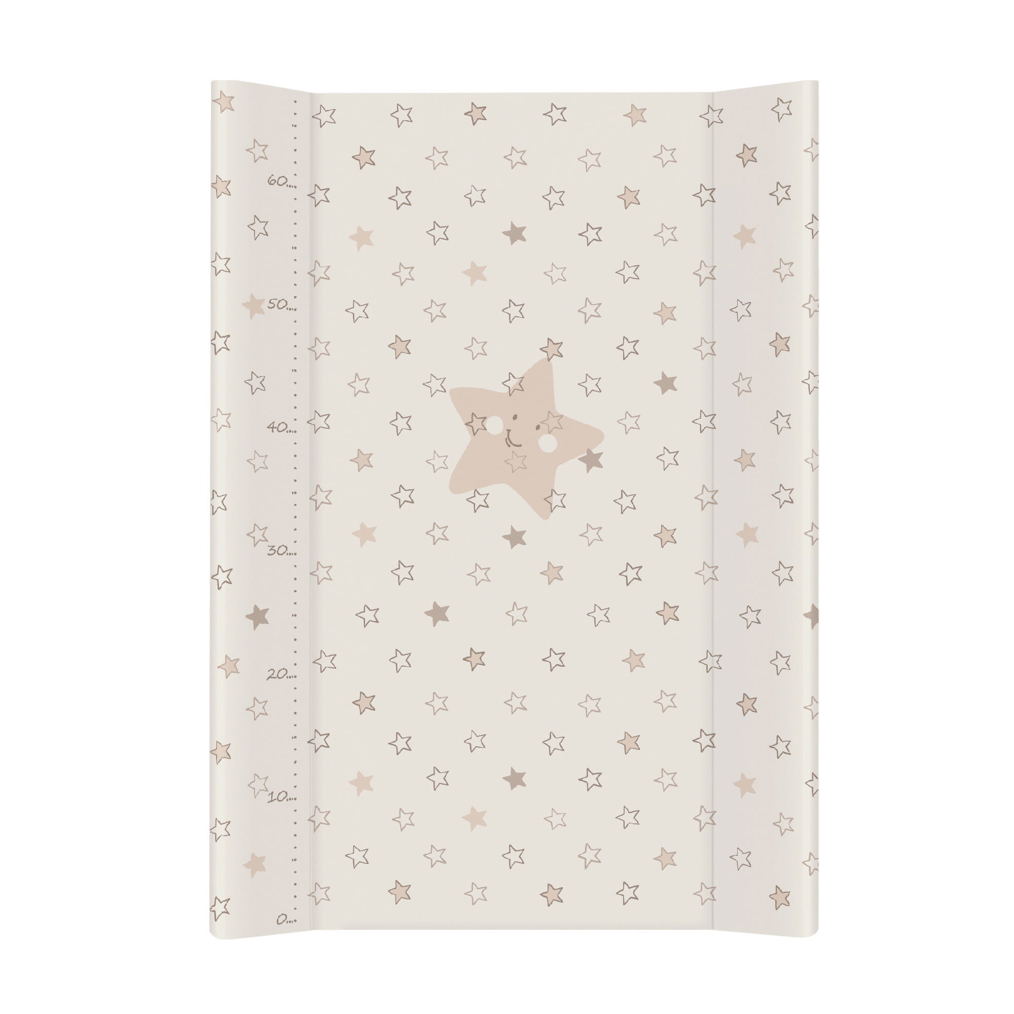 фото Матрас пеленальный ceba baby 70 см 120*60 см comfort stars beige w-203-066-111