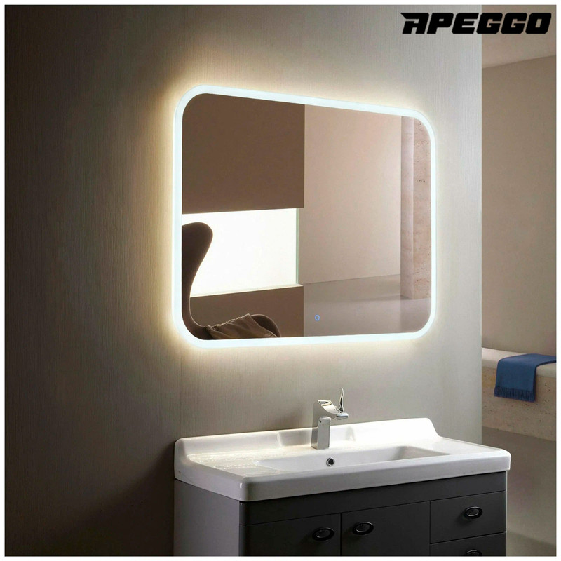 фото Зеркало apeggo berta led 900х800 gg90079