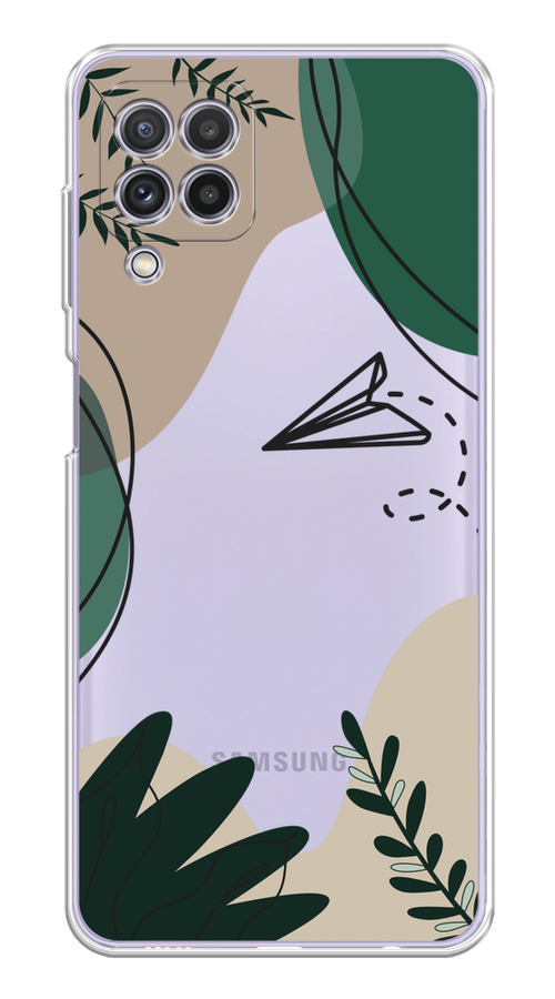 

Чехол на Samsung Galaxy A22/M22/M32 "Secret Garden", Зеленый;бежевый;черный, 2103550-1