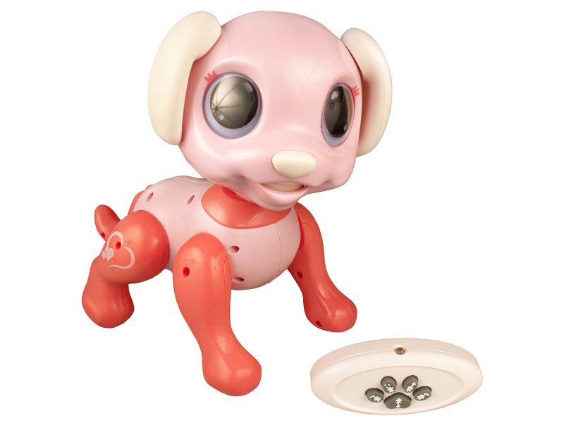 

Интерактивная игрушка Maya Toys Щенок 8314B, Розовый