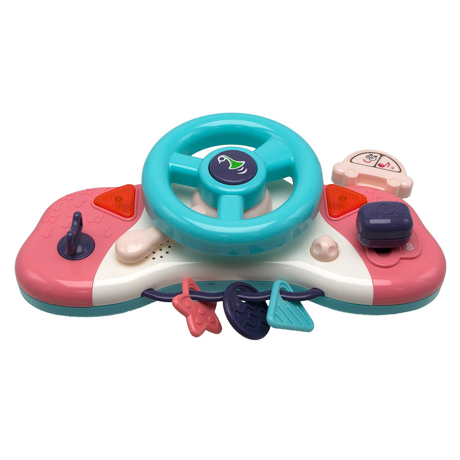Интерактивная игрушка Bambini Музыкальный руль 100022 интерактивная игрушка bambini музыкальный руль 100022