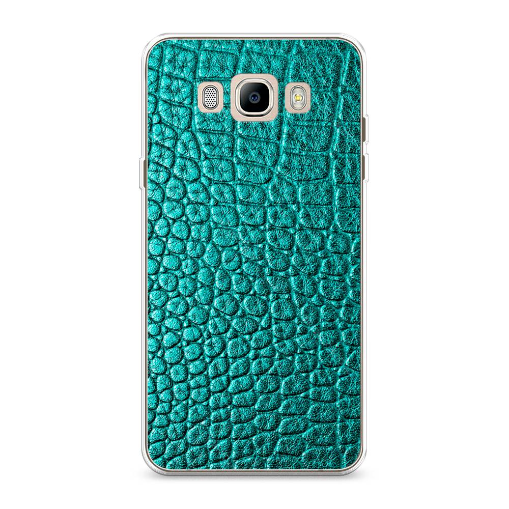 

Чехол Awog на Samsung Galaxy J7 2016 / Самсунг J7 2016 "Бирюзовая змея", 23050-3