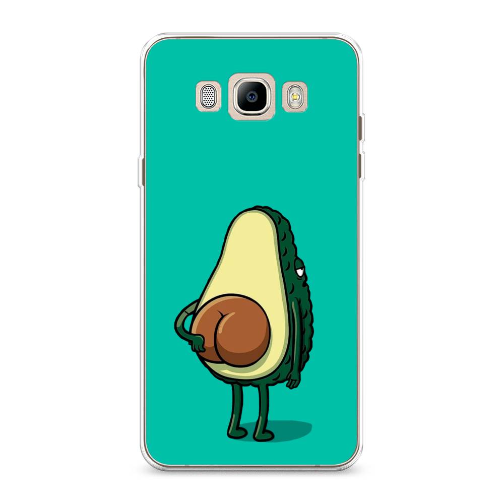 

Чехол Awog на Samsung Galaxy J7 2016 / Самсунг J7 2016 "Попа авокадо", Зеленый;коричневый;прозрачный, 23050-10