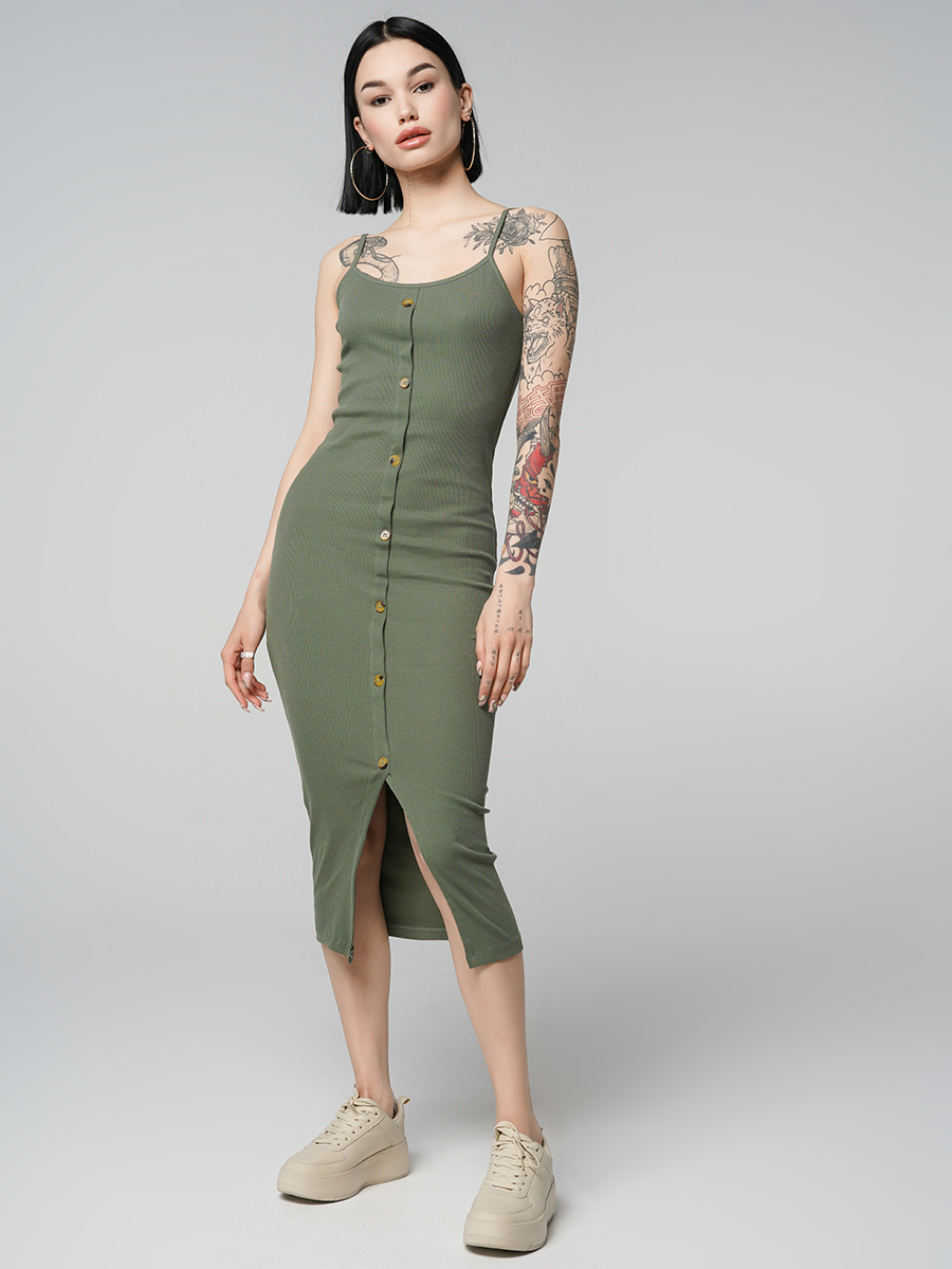 

Платье женское ТВОЕ 92649 хаки XL, 92649