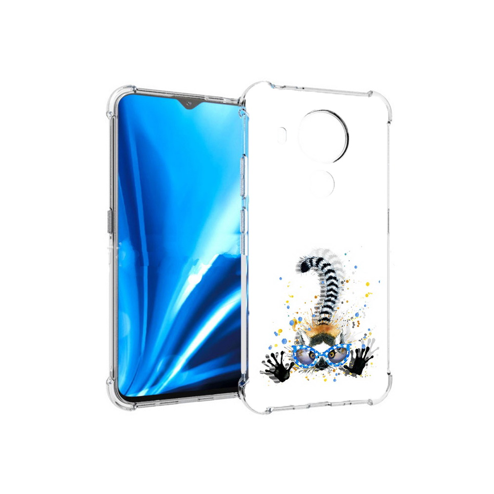 

Чехол MyPads Tocco для Nokia 5.4 лямур (PT156621.100.454), Прозрачный, Tocco