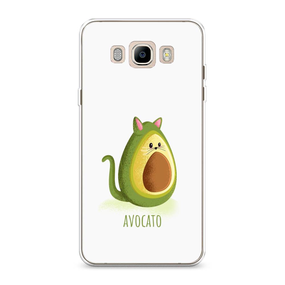 

Чехол Awog на Samsung Galaxy J7 2016 / Самсунг J7 2016 "Avocato", Зеленый;коричневый, 23050-10