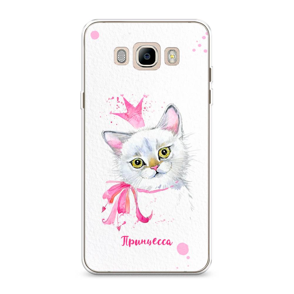 

Чехол Awog на Samsung Galaxy J7 2016 / Самсунг J7 2016 "Моя принцесса", Белый;розовый;серый, 23050-6
