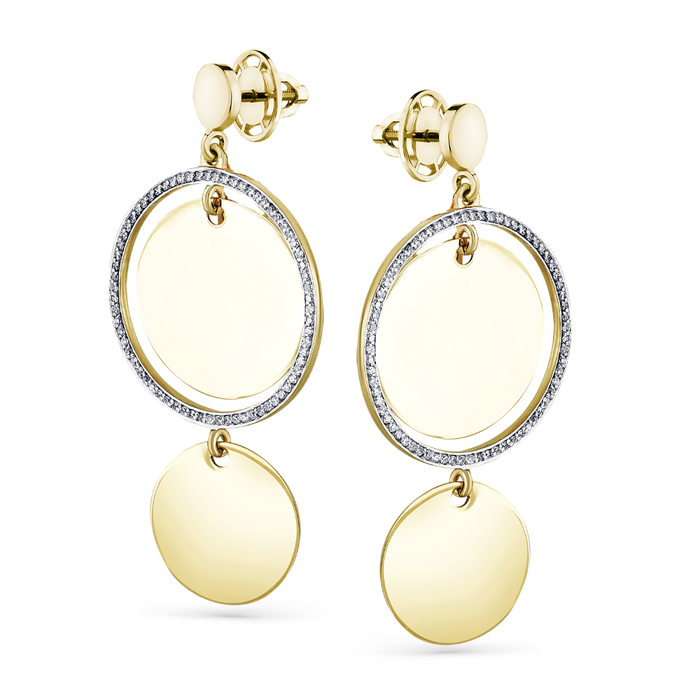 

Серьги из желтого золота с бриллиантом Master Brilliant 2-300033-00-70, 2-300033-00-70