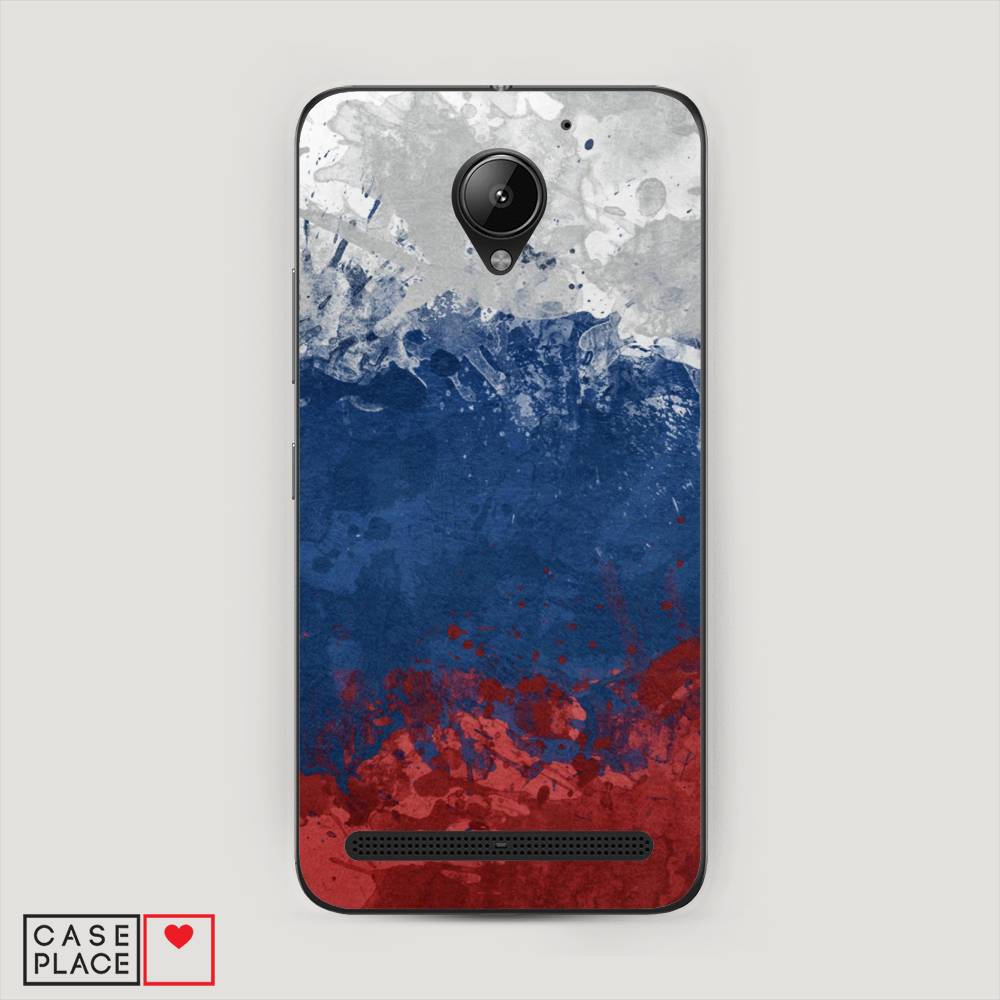 

Чехол Awog "Флаг России неровный" для Lenovo Vibe C2