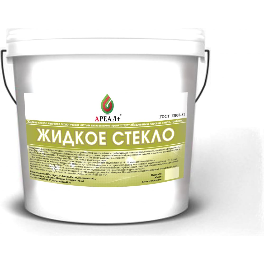 

Жидкое стекло Ареал+ А-519