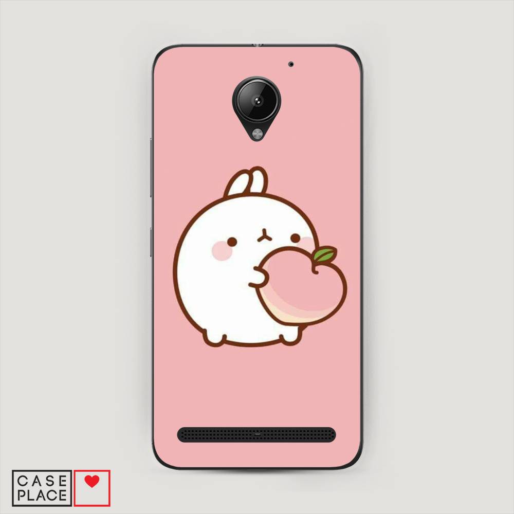 

Чехол Awog "Кролик с персиком" для Lenovo Vibe C2