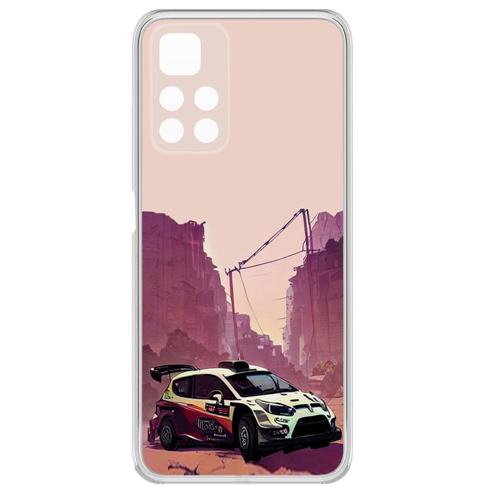 

Чехол-накладка Krutoff Clear Case Гоночный каньон для Xiaomi Redmi Note 11, Прозрачный