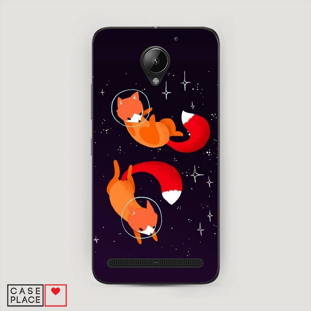 

Чехол Awog "Лисы космонавты" для Lenovo Vibe C2