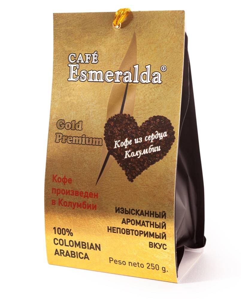 Кофе в зернах эспрессо Cafe Esmeralda Genova 340 г