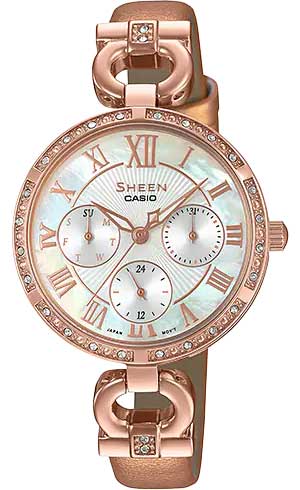 

Наручные часы женские Casio SHE-3067PGL-7B, SHE-3067PGL-7B