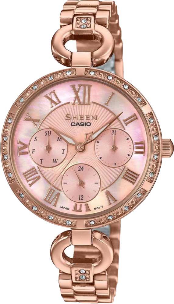 

Наручные часы женские Casio SHE-3067PG-4A, SHE-3067PG-4A