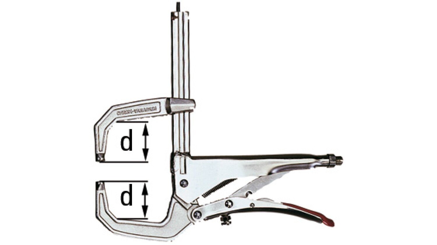 

Зажим цанговый Bessey BE-GRZC C-образная струбцина 110/80, BE-GRZC