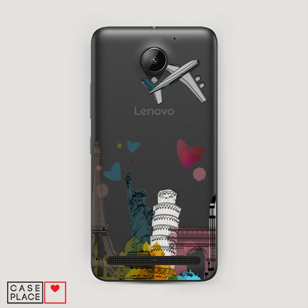 

Чехол Awog "Самолет путешествий" для Lenovo Vibe C2