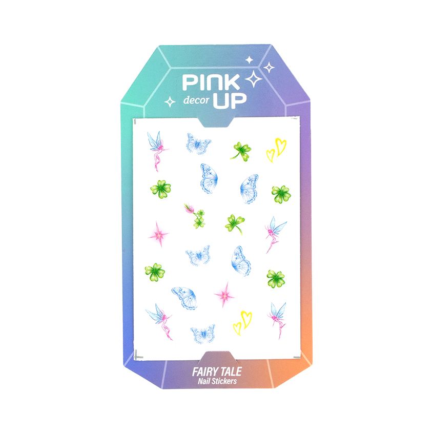 

Наклейки для ногтей PINK UP Decor Nail Stickers переводные тон 220, Разноцветный