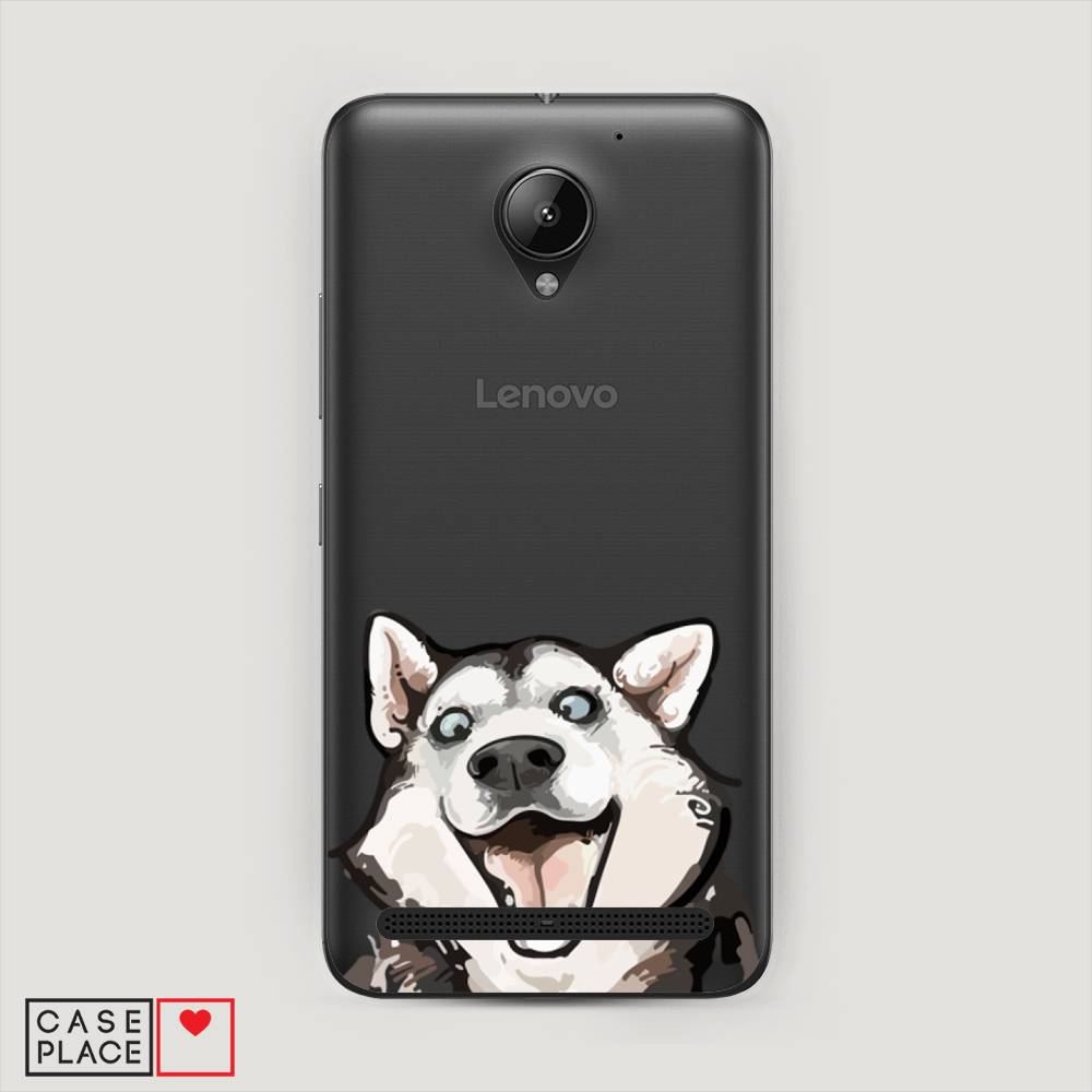 

Чехол Awog "Радостный хаски" для Lenovo Vibe C2