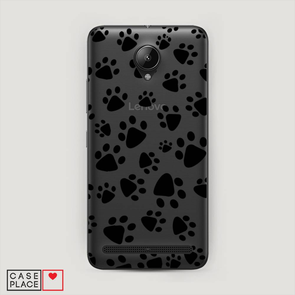 

Чехол Awog "Лапки черные" для Lenovo Vibe C2