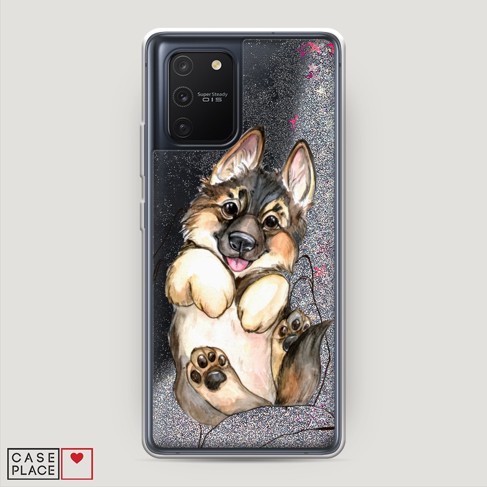 

Чехол Awog на Samsung Galaxy S10 Lite / Самсунг S10 Lite "Овчарка в ладошках", Разноцветный, 210091-1