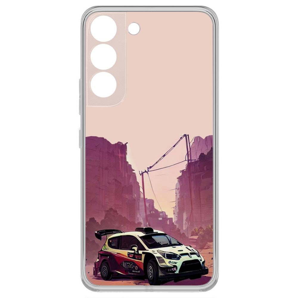 

Чехол-накладка Krutoff Clear Case Гоночный каньон для Samsung Galaxy S22, Прозрачный