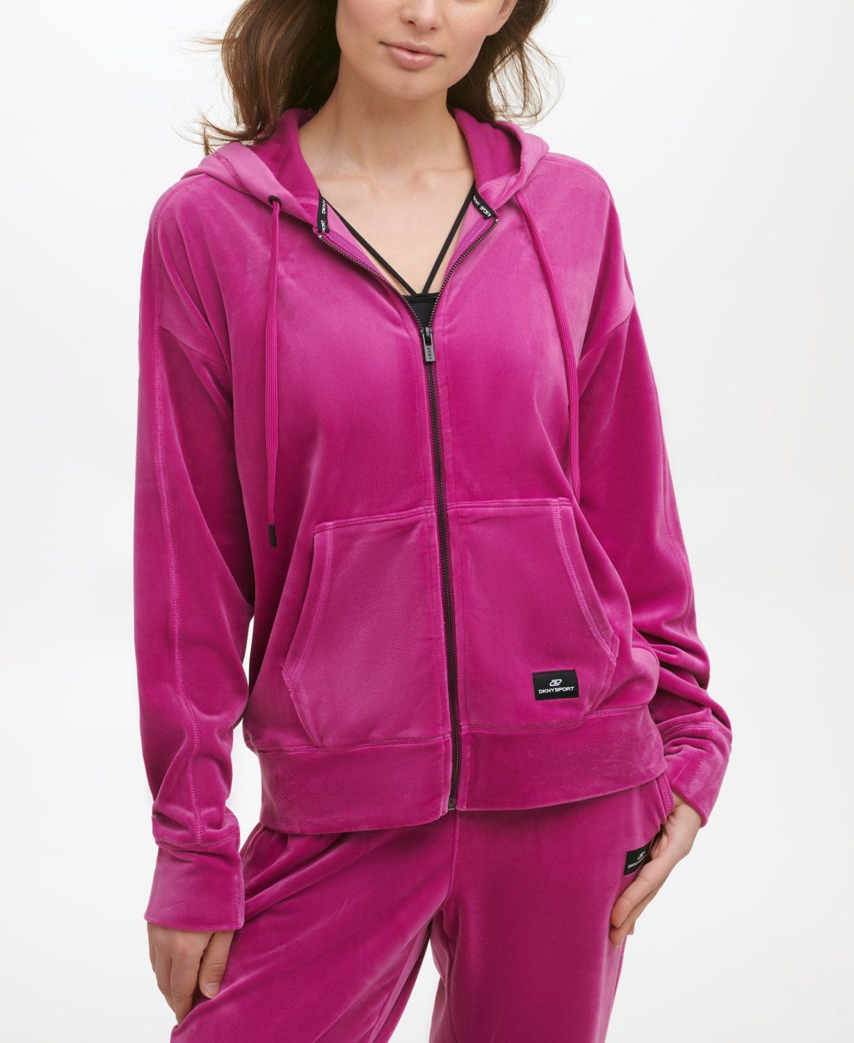 

Толстовка женская DKNY DP1J9047 розовая S, DP1J9047