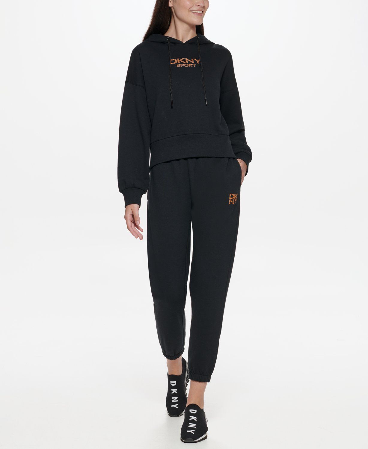 

Толстовка женская DKNY DP1T8221 черная M, DP1T8221