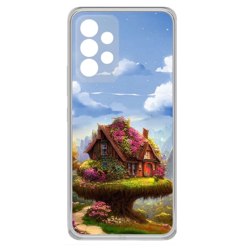 

Чехол-накладка Krutoff Clear Case Дом на дереве для Samsung Galaxy A33 5G (A336), Прозрачный
