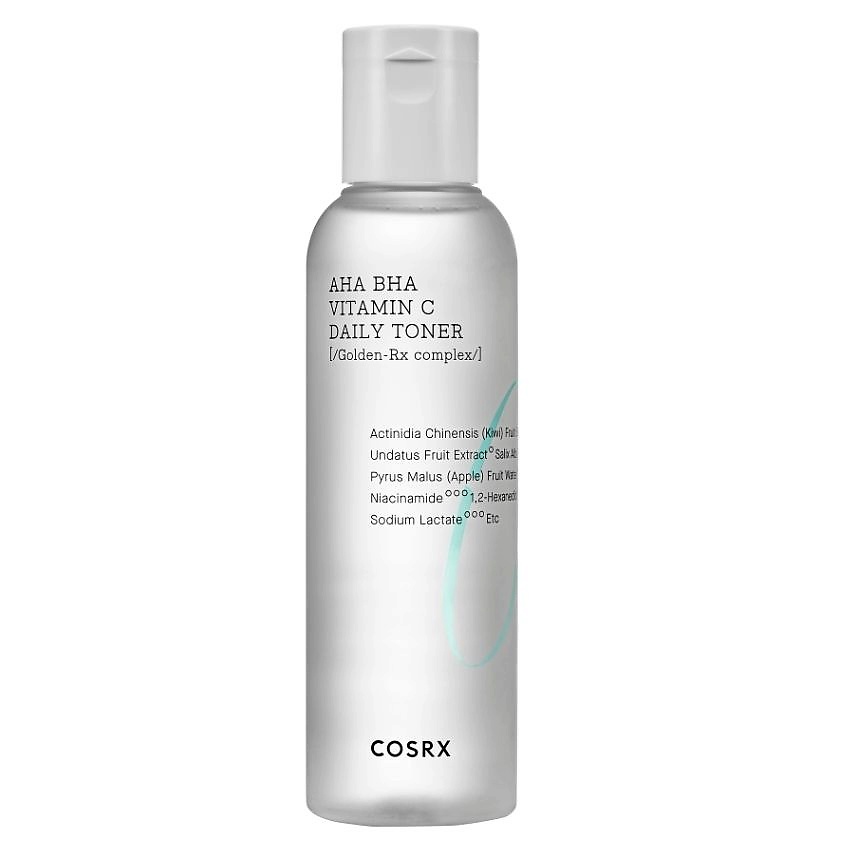 Тонер для лица Cosrx Refresh AHA BHA Vitamin C Daily Toner, 150 мл cosrx набор из 4 средств для комбинированной кожи acne hero kit mild