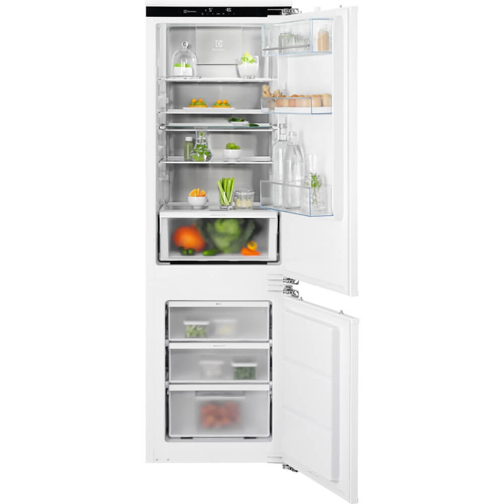 Встраиваемый холодильник Electrolux ENC8ME18R черный беспроводной цифровой термометр для холодильника звуковая сигнализация внутренний наружный термометр