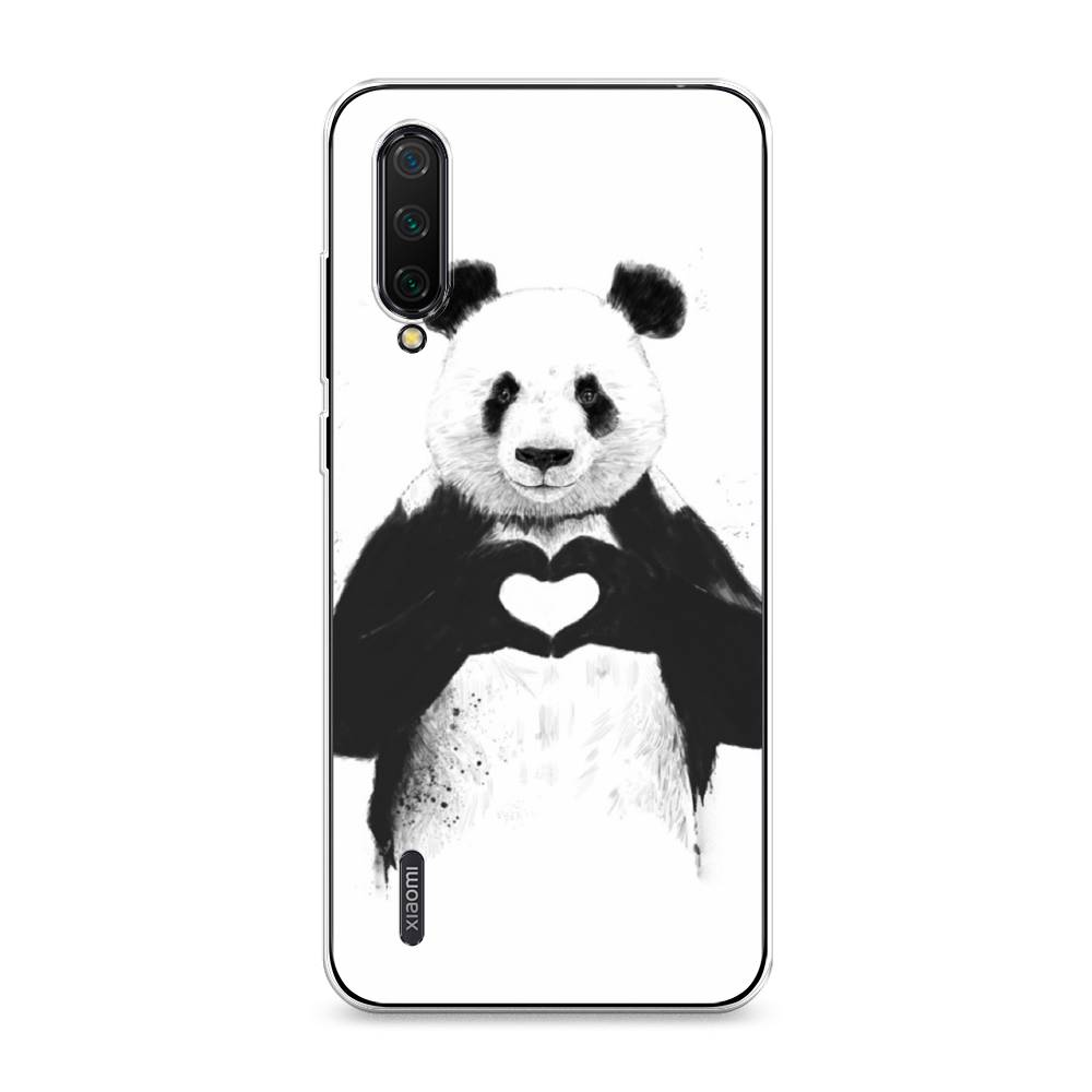 

Чехол Awog на Xiaomi Mi 9 Lite/Mi A3 Lite/Mi CC9 "Панда love", Разноцветный, 36750-10