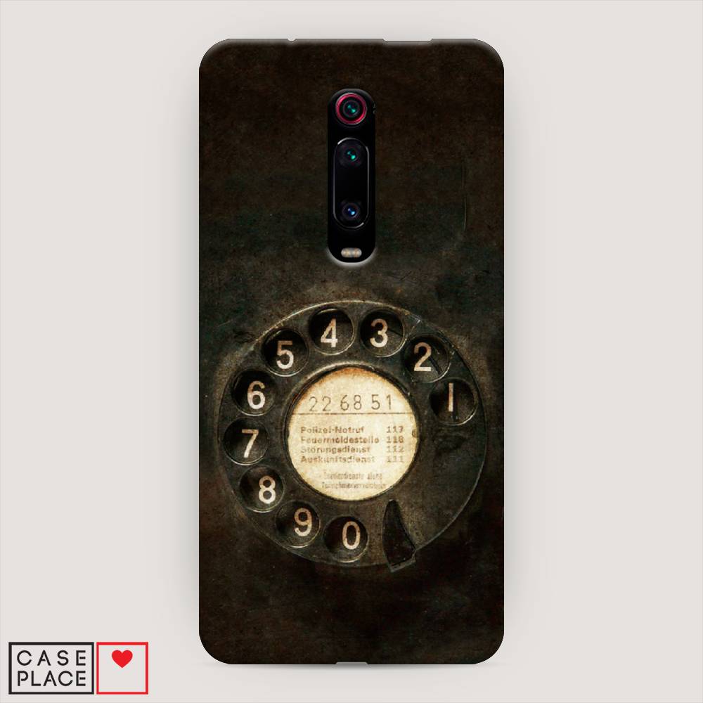 

Пластиковый чехол "Старинный телефон" на Xiaomi Redmi K20 Pro, 35620-4