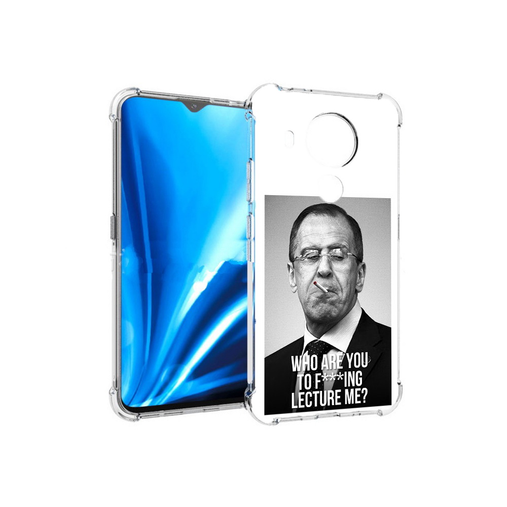 

Чехол MyPads Tocco для Nokia 5.4 лавров (PT156621.100.433), Tocco