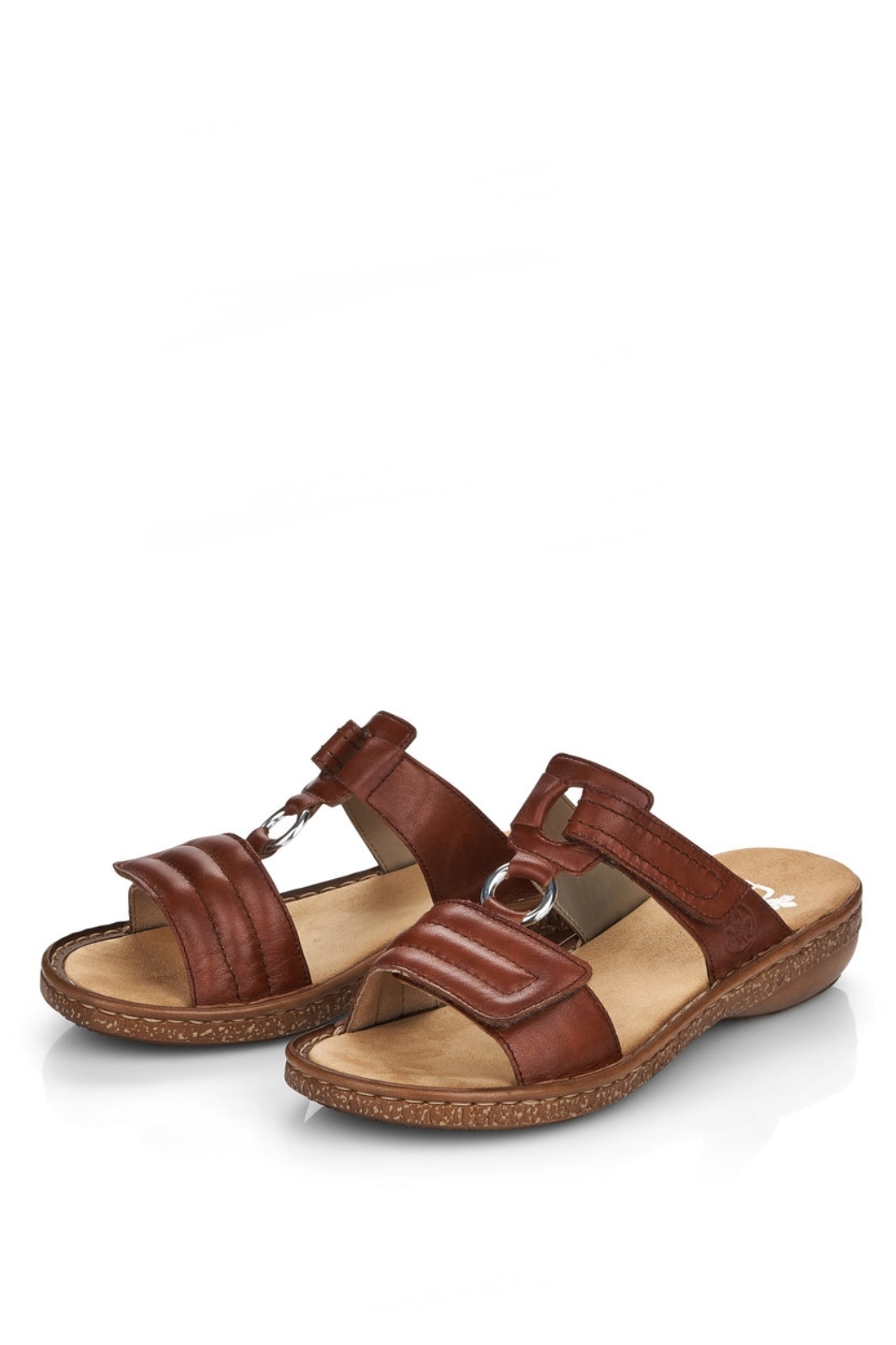 

Сабо женские Rieker 62886-25 коричневые 39 RU, 62886-25