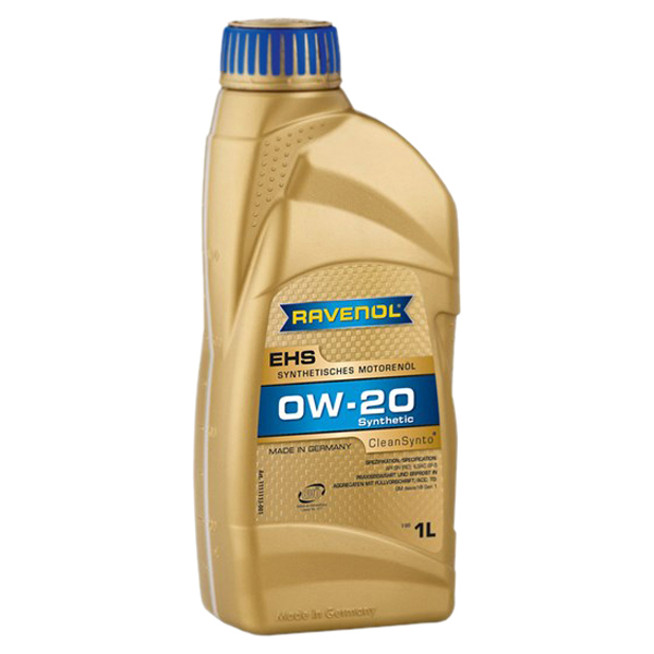 Моторное масло Ravenol SAE 0W20 EHS 1л