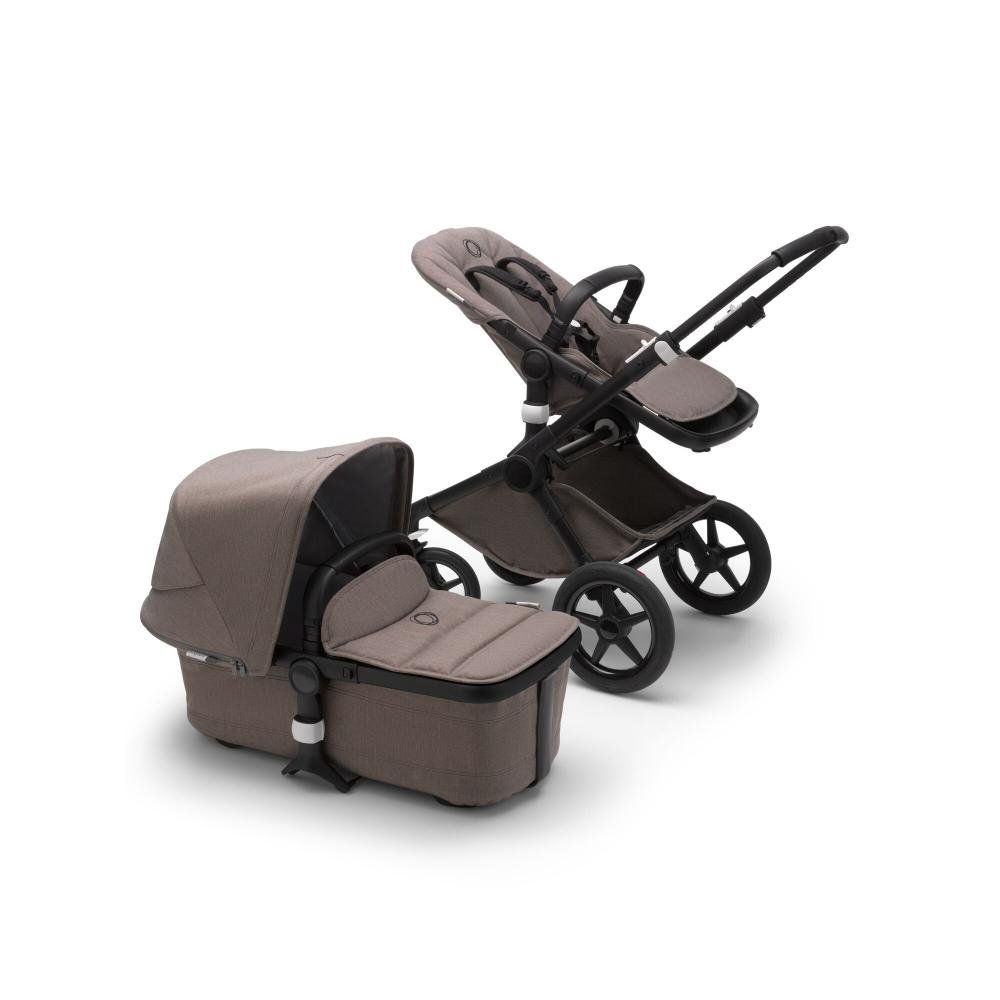 

Коляска 2в1 Bugaboo Fox2 (Бугабу Фокс2) Complete Mineral Black/Taupe 230122AM01, Fox2