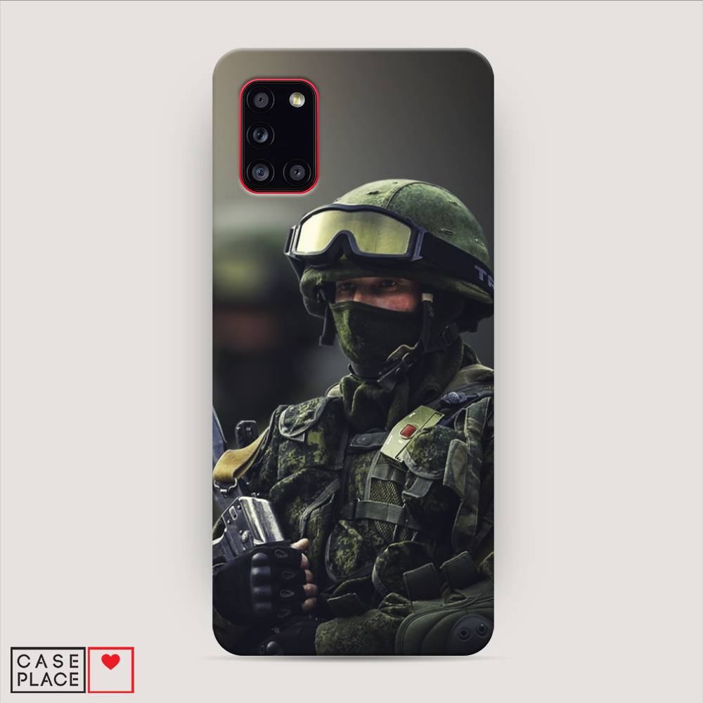 

Пластиковый чехол "Солдат" на Samsung Galaxy A31, 2100320-4