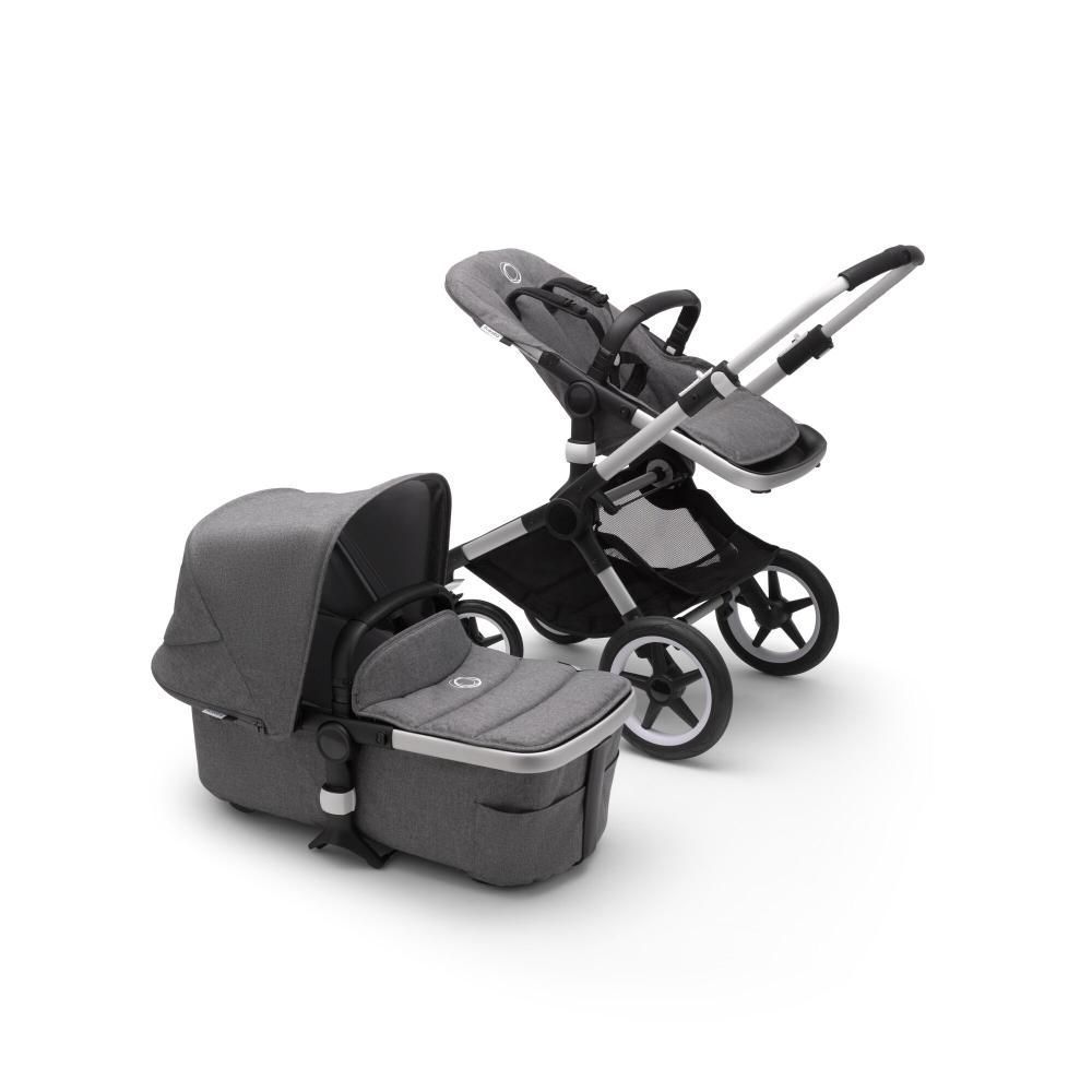 

Коляска 2 в1 Bugaboo Fox2 Complete ALU/GREY MELANGE-GREY MELANGE 230122GM01, Fox2 Complete