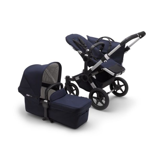 фото Коляска 2 в1 bugaboo donkey 3 complete classic alu/dark navy 180155aa01