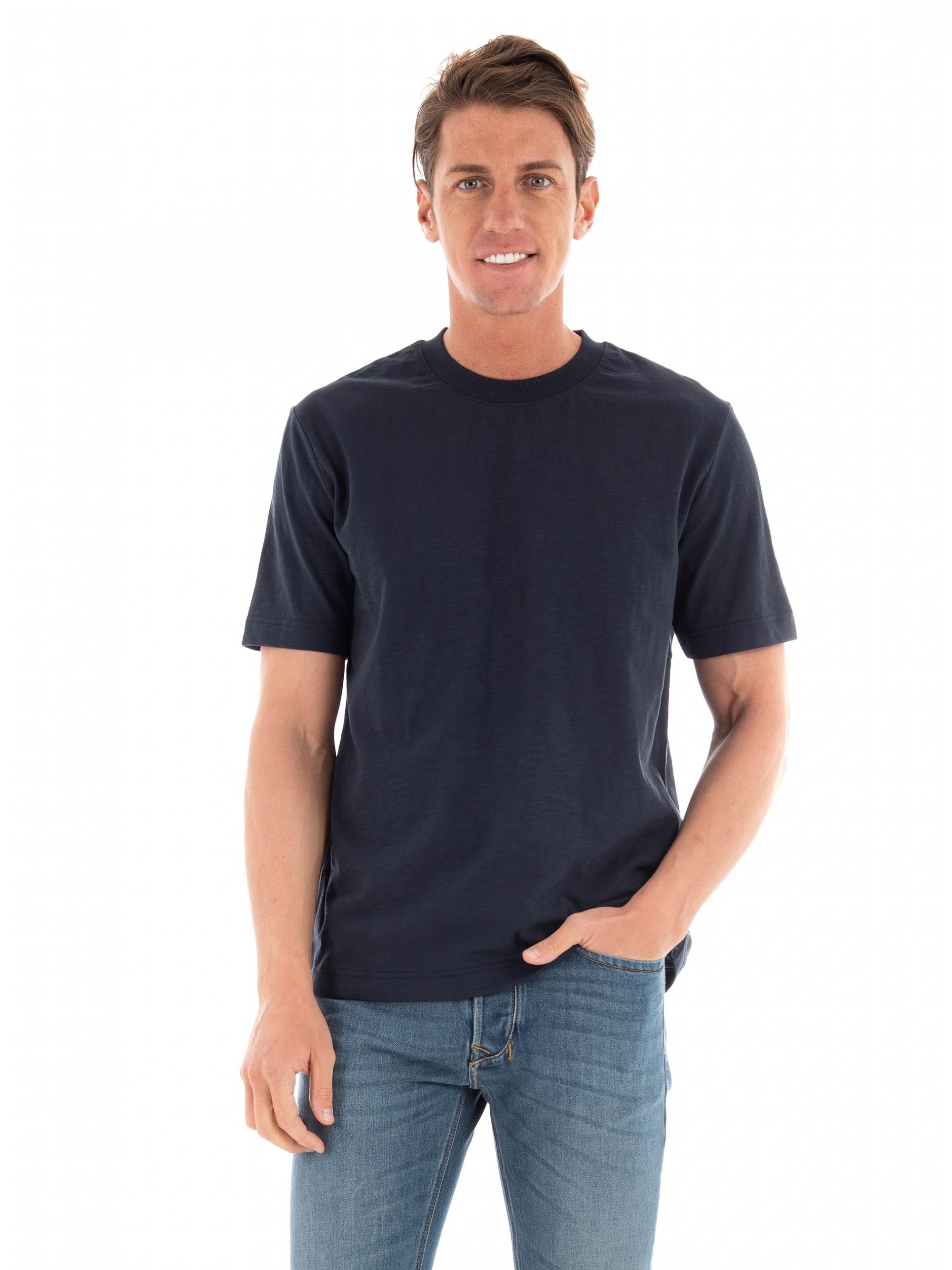 

Футболка мужская Marc O’Polo 327222251168 синий XL, 327222251168