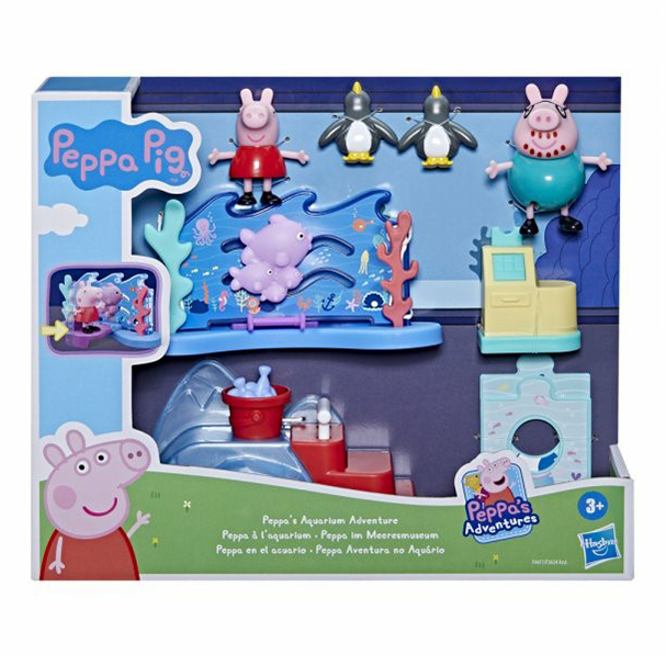 фото Игровой набор peppa pig свинка пеппа приключения в океанариуме f44115x0