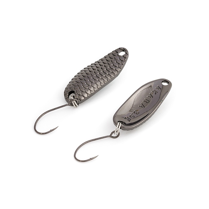 

Блесна колебалка Akara Lite Series Nami 27 2 гр. Bn, Серый, Lite Series Nami