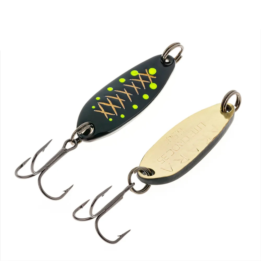 

Блесна колебалка Akara Lite Series Lite Croc 35 6,5 гр. AB45, Черный, Lite Series Lite Croc