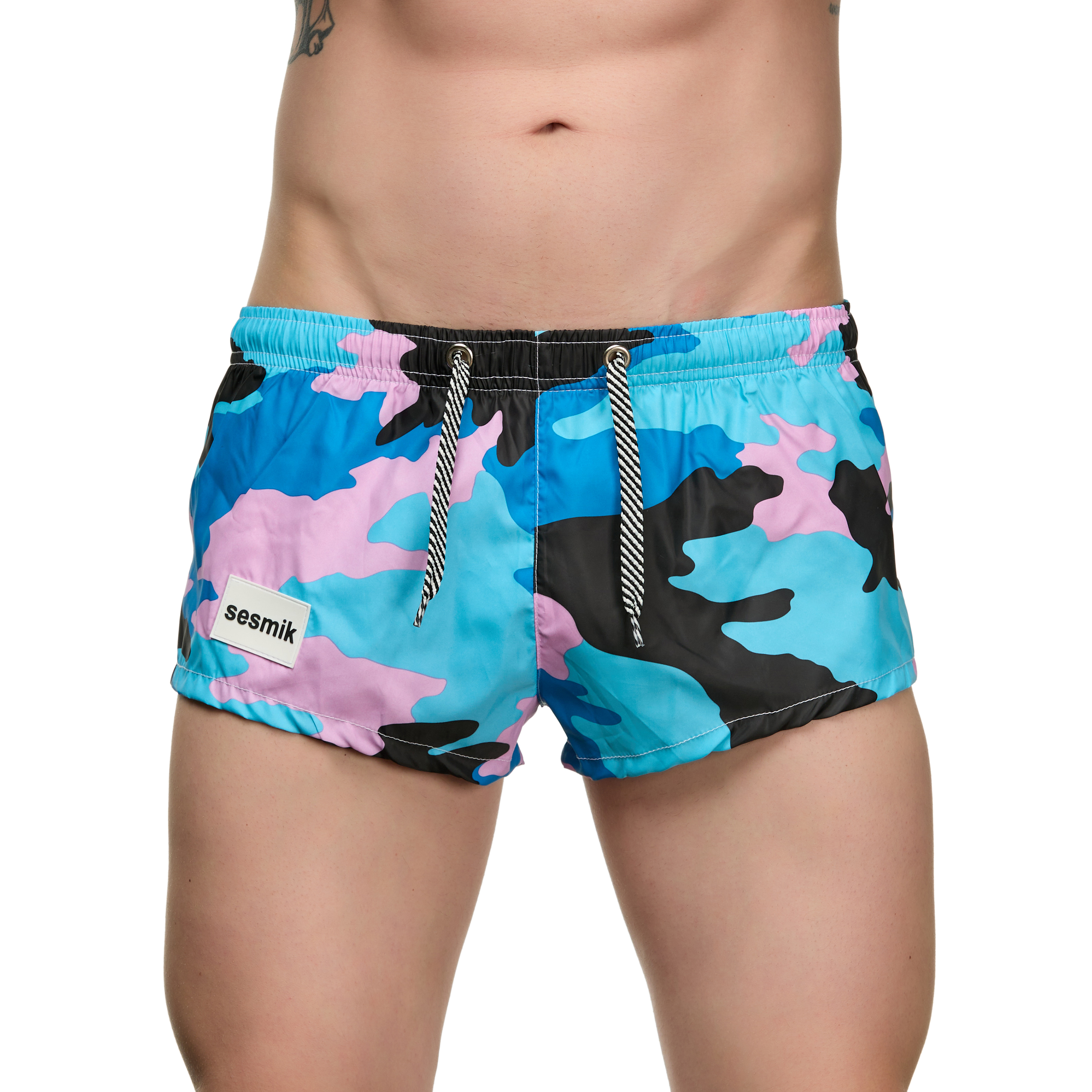 

Шорты мужские Sesmik AM-06 голубые XL, Голубой, AM-06