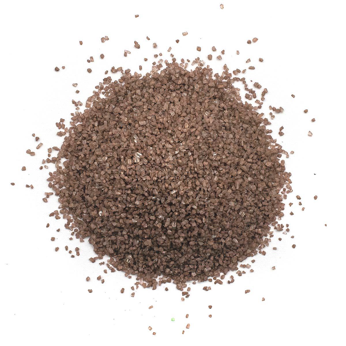 Песок для декор. работ (500гр), мелкий (0,5-1 мм) (п3 (132) темно-коричневый)