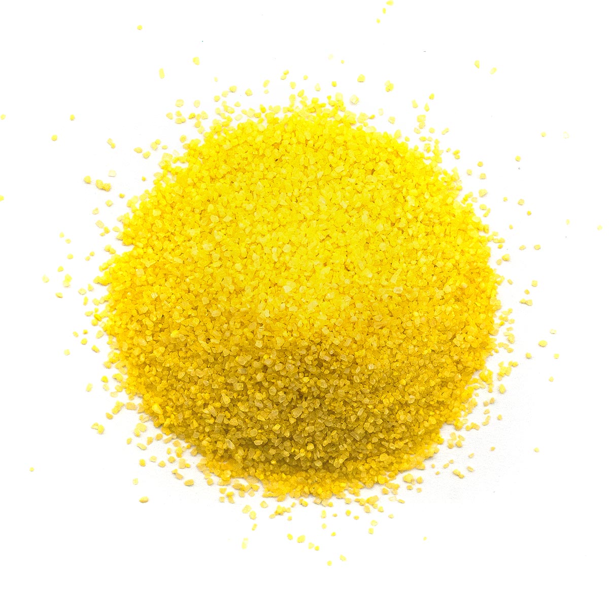 Песок для декор. работ (500гр), мелкий (0,5-1 мм) (п26 (120) желтый)