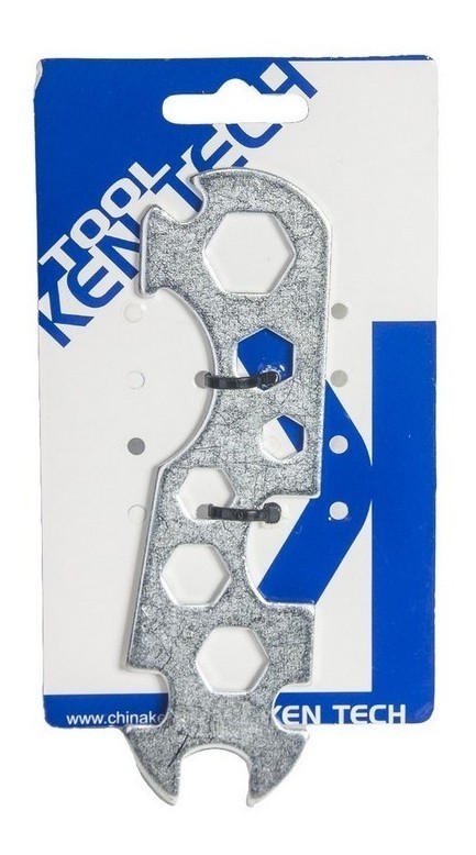 

Ключ "семейка" Kenli KL-9700 12 функций, Серебристый, KL-9700